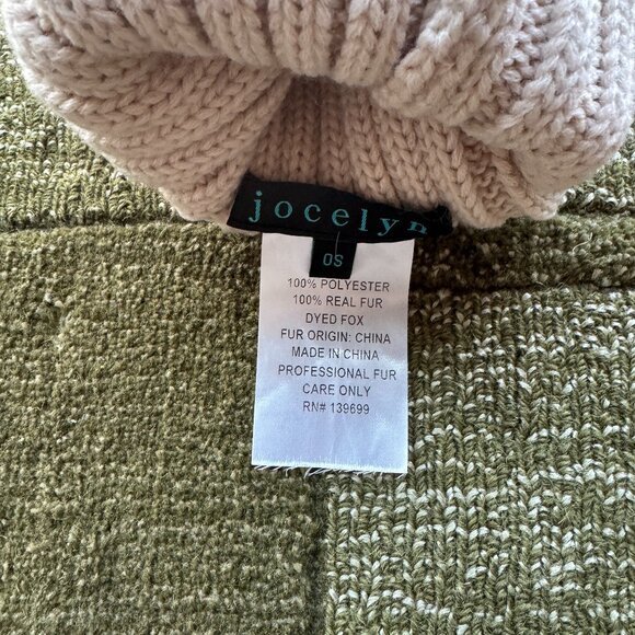 Jocelyn Real Fur Pom-Pom Beanie - Picture 2 of 4